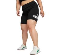 Puma - Malla corta Essentials 7 Logo Mujer, Mujer, Black, XS