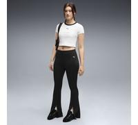 PUMA Mallas acampanadas Essentials con pinzas para mujer, Accesoiros, Negro, S