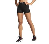 PUMA Mallas Cortas de Cintura Alta Strong 4" Mujer M, Black