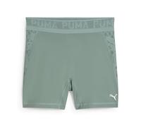 PUMA Mallas Cortas de Talle Alto Lace 5" Mujer M Green Moon