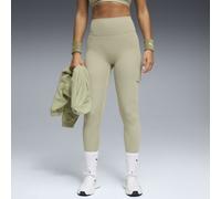 PUMA Mallas de training de tiro alto SHAPELUXE para mujer, Ropa, Verde, XL