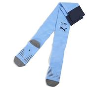 PUMA Manchester City FC Calcetines de fútbol para hombres 25/26, Azul (Team Light Blue x Deep Navy), 35 EU a 38 EU