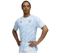 PUMA Manchester City FC Camiseta de Calentamiento para Hombres 25/26, Azul (Silver Sky), 3XL