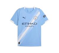 PUMA Manchester City FC Camiseta de Local para Hombres 25/26, Azul (Team Light Blue x White), XS