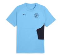 PUMA Manchester City FC Camiseta Pumatech con Bolsillo para Hombres 25/26, Azul (Deep Navy x Team Light Blue), S