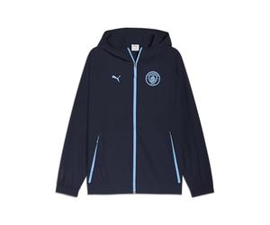 PUMA Manchester City FC Chaqueta de Entrenamiento Pumatech para Hombres 25/26, Azul (Deep Navy x Team Light Blue), L