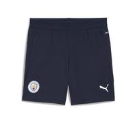 PUMA Manchester City FC Pantalones Cortos de Entrenamiento con Bolsillo para niños 25/26, Azul (Deep Navy), 152