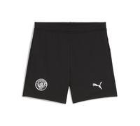 PUMA Manchester City FC Pantalones Cortos para niños 25/26, Negro (Black), 152