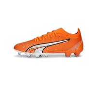 Puma Ultra Match FG/AG, Zapatillas De Fútbol Hombre, Ultra Orange White Blue Glimmer, 46 EU