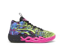 Puma MB.04 Heem - Hombre (negro/rosa luminoso/lima eléctrico), Negro -, 42.5 EU