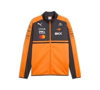 PUMA McLaren F1 2026 Chaqueta Softshell Team Hombre - Naranja | Como se ve llevado por el equipo y los pilotos, Todos los últimos logotipos del equipo McLaren Fórmula 1 y sus socios