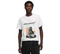 PUMA McLaren F1 Camiseta Hombre Lando Norris | Diseñado para los seguidores de McLaren, Marca McLaren Racing y PUMA, Manga corta con cuello abotonado