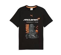 PUMA McLaren F1 Lando Norris Camiseta para hombre con gráficos de vehículos y número 4, Negro , L