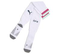 PUMA Medias de fútbol Austria 2026 a rayas para hombre, Ropa, Blanco, 43-46