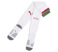 PUMA Medias de fútbol Marruecos 2026 a rayas para hombre, Ropa, Blanco, 43-46