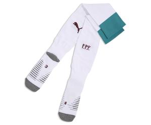 PUMA Medias de fútbol Portugal 2026 a rayas para hombre, Ropa, Blanco, 39-42