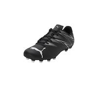 PUMA Men Attacanto Fg/Ag Zapatos de fútbol, Puma Black Silver Mist, 44.5 EU
