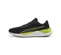 Puma Men Electrify Nitro 3 Road Running Shoes, Puma Black-Lime Pow, 40 EU