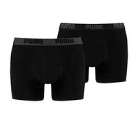 PUMA Men Everyday Basic Boxers, Ropa interior Hombre, Black 521, M