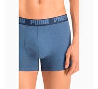PUMA Calzoncillos tipo bóxer para hombre Everyday Basic, Denim, 4 unidades, Talla M