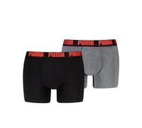 PUMA Men Everyday Bóxer, Black/Blue, XXL (Pack de 2) de los Hombres