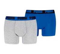 Puma - Calzoncillo Everyday Basic (2 Pares), Hombre, Blue-Grey Melange, M