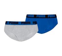 PUMA Men Everyday Breve, Blue/Grey Melange, M (Pack de 2) de los Hombres