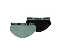 PUMA Men Everyday Breve, Olive Green/Black, M (Pack de 2) de los Hombres