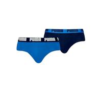 PUMA Men Everyday Briefs, Ropa Interior Hombre, Azul Verdadero, M