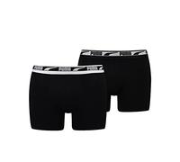 PUMA Men Everyday Multi Logo Boxers, Ropa interior Hombre, Black, XXL
