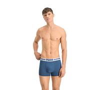 PUMA Men Everyday Placed Logo Boxers, Ropa interior Hombre, Azul Marino 162, S