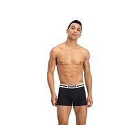 PUMA Men Everyday Placed Logo Boxers, Ropa interior Hombre, Black 651, L