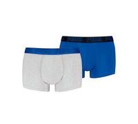 PUMA Men Everyday Trompa, Blue/Grey Melange, S (Pack de 2) de los Hombres