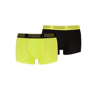 PUMA Men Everyday Trunk, Negro y Amarillo, M (Pack de 2) Hombres