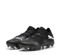 PUMA Future 7 Match FG/AG, Soccer Shoe Hombre, Black White, 42 EU