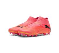 Puma Men Future 7 Match+ Ll Fg/Ag Soccer Shoes, Sunset Glow-Puma Black-Sun Stream, 44 EU