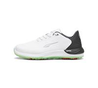Puma Men PHANTOMCAT Nitro™ + Golf Shoe, Puma White-Puma Black-Fluro Green PES, 40 EU