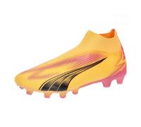 Puma Men Ultra Match+ Ll Fg/Ag Soccer Shoes, Sun Stream-Puma Black-Sunset Glow, 41 EU