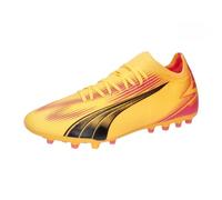 Puma Men Ultra Match Mg Soccer Shoes, Sun Stream-Puma Black-Sunset Glow, 42 EU