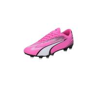 Puma Men Ultra Play Fg/Ag Soccer Shoes, Poison Pink-Puma White-Puma Black, 42 EU