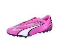 Puma Men Ultra Play Mg Soccer Shoes, Poison Pink-Puma White-Puma Black, 45 EU