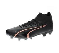 Puma Men Ultra Pro Fg/Ag Soccer Shoes, Puma Black-Copper Rose, 41 EU
