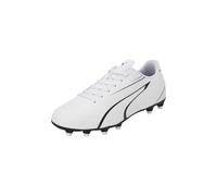 Puma Men Vitoria FG/AG Soccer Shoe, Puma White-Puma Black, 43 EU