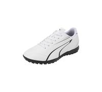 PUMA Men Vitoria TT Soccer Shoe, PUMA White-PUMA Black, 44.5 EU