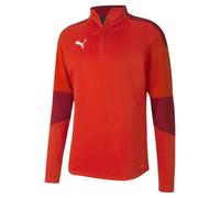 PUMA Mens 21 Rain Zip Top Long Sleeve M Puma Red
