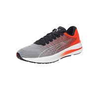 PUMA Men's Electrify Nitro Turn Running Shoe, Puma Black Metallic Silver Cherry Tomato, 44 EU