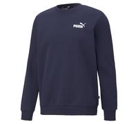 Puma Mens ESS Small Logo Crew XSmall Peacoat XSmall Peacoat