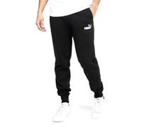 PUMA Men's Essentials Fleece Sweatpants, Cotton Black, XL