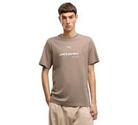 PUMA Men's McLaren Big Logo 2026 Tee | Mangas cortas con cuello redondo, con un gran logotipo de Racing en el pecho, diseñada para entusiastas