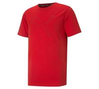 Puma Men's Performance Cat tee, High Risk Red, Small